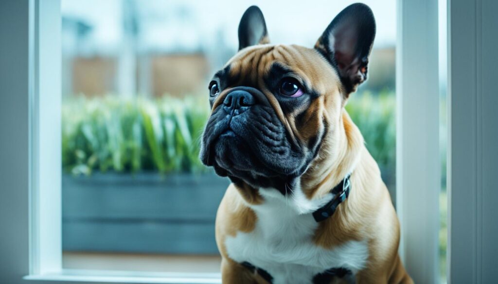 French Bulldog barking solutions with window film