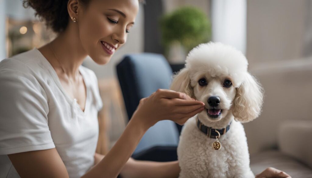 Poodle Training to Reduce Barking