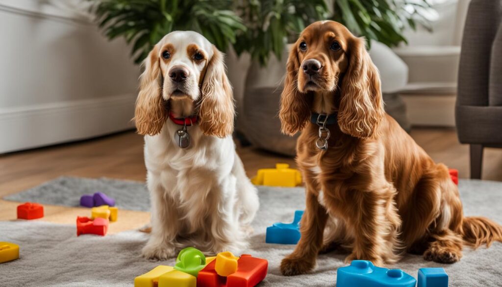 cocker spaniel barking remedies