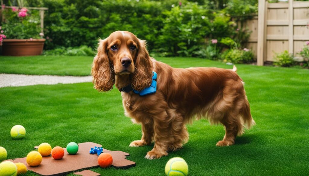 cocker spaniel excessive barking distraction techniques