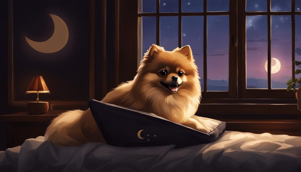 curbing pomeranian barking habits at night