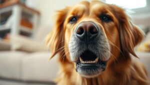 Managing older dogs barking problems