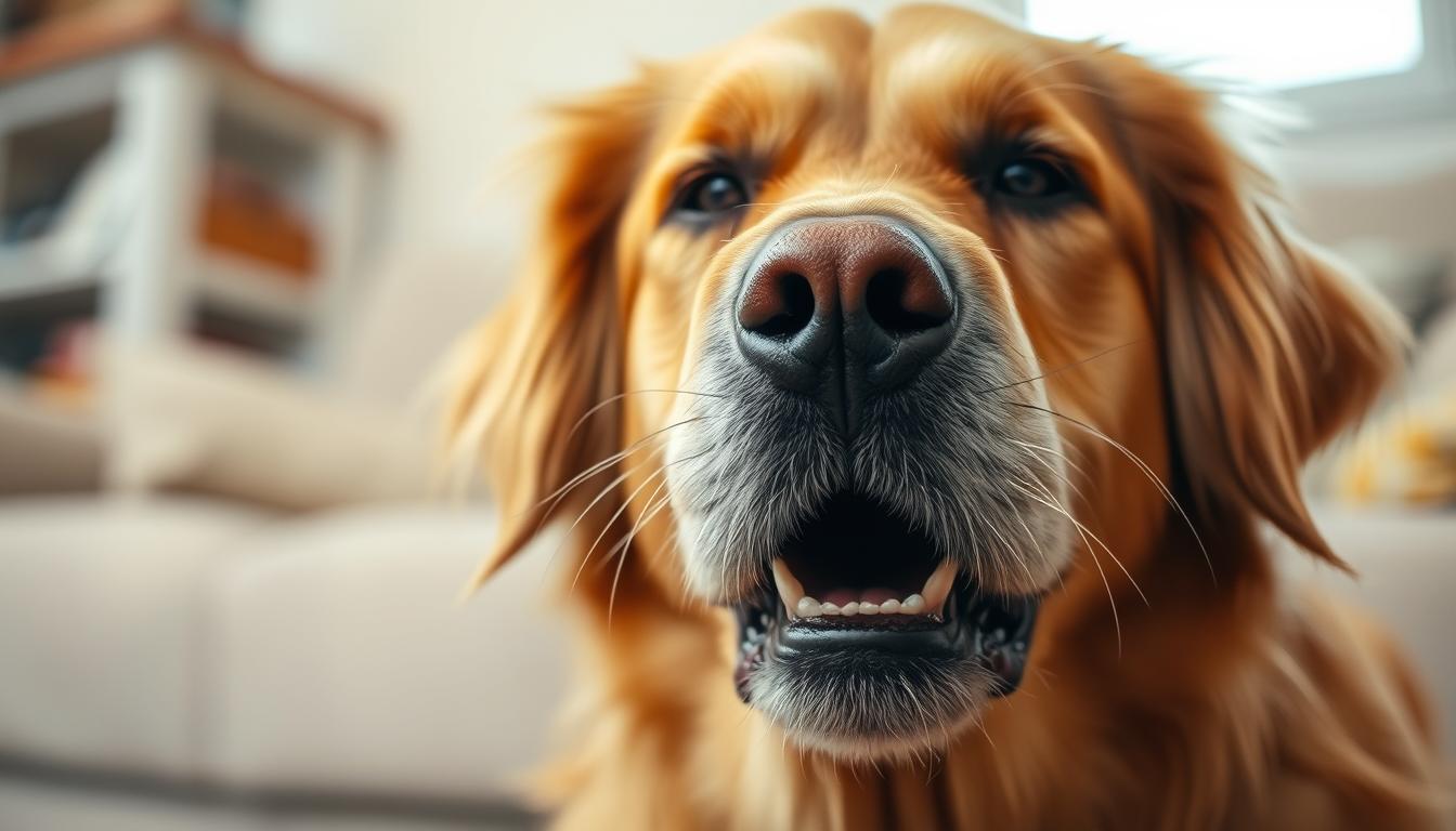 Managing older dogs barking problems