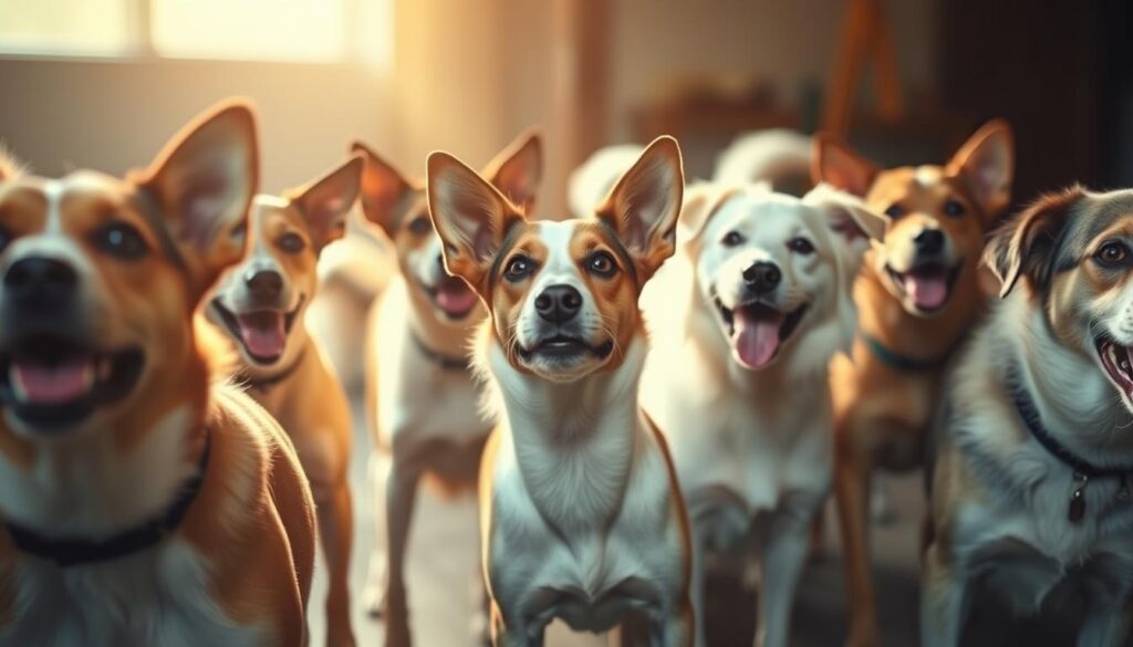 identifying barking instigator