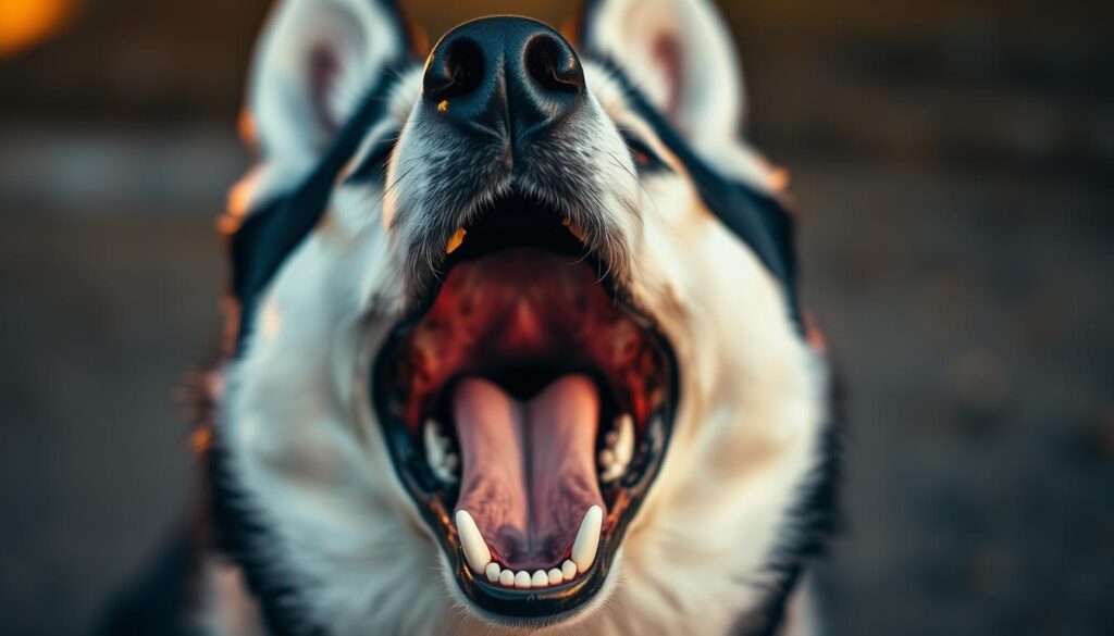 Husky vocalization
